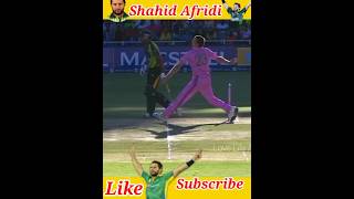 Shahid Afridi Biggest 156 Km Six  cricket cricketlover shahidafridi shorts match bigsix [upl. by Lanos]