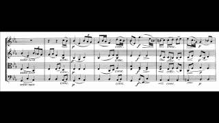 Beethoven  Quartetto op 130  V Cavatina score [upl. by Ahsemac]