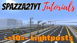 Minecraft 10 Lightpost Tutorials [upl. by Irving892]