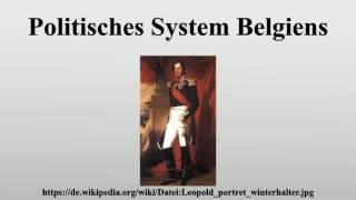 Politisches System Belgiens [upl. by Addia131]