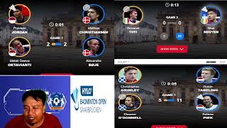 🔴LIVE  PraveenMelati INA vs ChristiansenBoje DEN I Hylo Open 2023 Siaran Langsung LIVESCORE [upl. by Dlonyer]