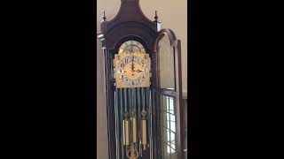 Herschede 1979 Edinburgh 9Tube Grandfather Clock  Whittington Chime [upl. by Selinda816]