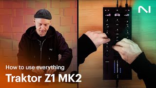 Getting started with Traktor Z1 MK2 DJ mixer  Native Instruments [upl. by Pierrette]