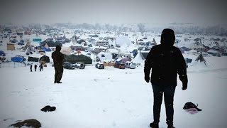 Dakota Access Pipeline protesters plan to defy evacuation order [upl. by Fabrienne]