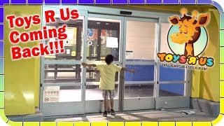 TOYS R US Coming Back 😃🕹️🚂 [upl. by Renata366]