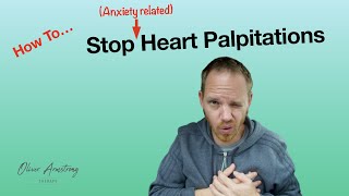 How to stop anxiety heart palpitations [upl. by Kluge]