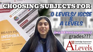 Choosing subjects for OA Levels  My AS Level Experience [upl. by Essilrahc]