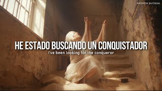 AURORA  Conqueror  Español  Lyrics VIDEO OFICIAL HD [upl. by Brabazon]