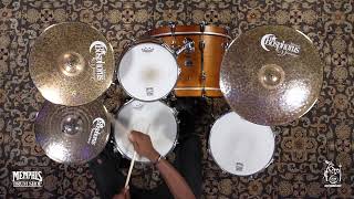 Bosphorus 16quot Master Vintage Crash Cymbal  858g MV16C1091824D [upl. by Ytsud]