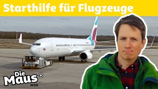 Wie kommt das Flugzeug auf die Startbahn  DieMaus  WDR [upl. by Assiralk705]