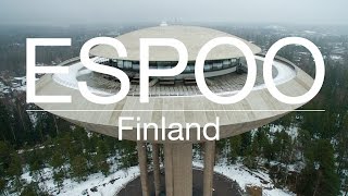 Espoo Finland from birds eye view [upl. by Silra607]