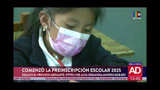 Comenzó la preinscripción escolar 2025 [upl. by Kerby]