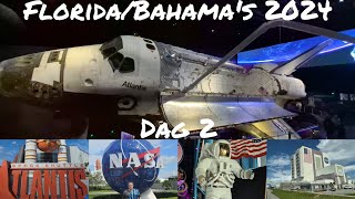 FloridaBahamas 2024 Dag 2 Bass pro shops en Kennedy space center [upl. by Zephan365]