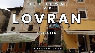 Walking Tour in Lovran Croatia [upl. by Cyrill]