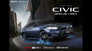 The New Honda Civic RS eHEV  Drives Like a Dream [upl. by Lyrred]