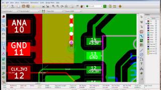 KiCad 30  Ad Hoc Via Stitching in KiCad [upl. by Ynnij]