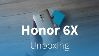 Honor 6X im Test UNBOXING und erster EINDRUCK [upl. by Atokad]