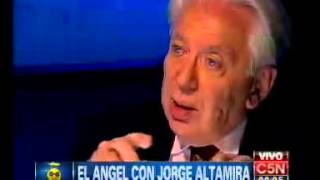 Jorge Altamira en El Angel de La Noche C5N  Baby Etchecopar‏ [upl. by Atirak]