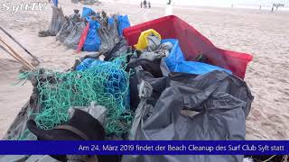 Surf Club Sylt veranstaltet Beach Cleanup [upl. by Lectra]