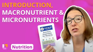 Introduction Overview of Nutrients  Nutrition Essentials  LevelUpRN [upl. by Erasmo683]