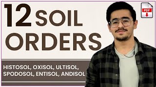 12 Soil Orders Part 2  HISTOSOL OXISOL SPODOSOL ENTISOL ANDISOL soilscience icarjrf soil [upl. by Stoddart255]