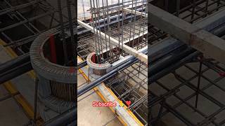 Installation formwork for base slab of intake structure shorts [upl. by Ibbison435]