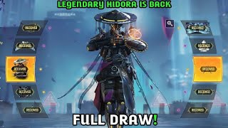 Buying Full Eternal Divinity Draw CODM  Legendary Hidora Kai amp Sai Rare Divinity COD Mobile [upl. by Annasiul]