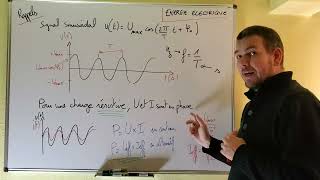 Terminale STI2D Lélectricité rappels physique chimie  puissance  signal sinus formule Cours 14 [upl. by Anavahs]