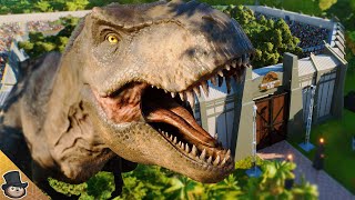 TREX KINGDOM IN EVOLUTION 2 Malta Park Build  Jurassic World Evolution 2 [upl. by Gare]