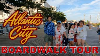 BOARDWALK TOUR ║ATLANTIC CITY VACATION 2024 ║JoshampSarah ║HalukayTV [upl. by Yelnik461]