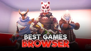 TOP 25 BEST BROWSER GAMES FOR PC 2024 [upl. by Melicent]