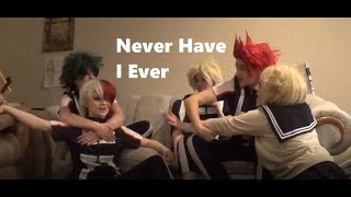 Never Have I Ever  BNHA Cosplay [upl. by Ecinad]