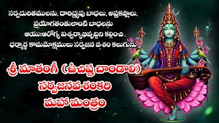 Sri Mathangeshwar Chamundalini Maha Mantra Mathangi [upl. by Nivel]