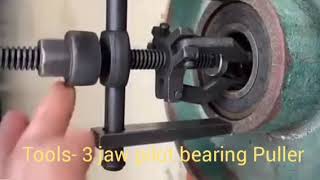 Tools 3 Jaw Pilot Bearing Puller How to use [upl. by Edda]