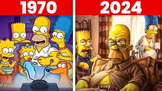 The Simpsons The Characters Finally Going to Age [upl. by Laurentia]