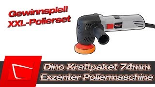 Gewinne ein XXL Polierset Dino Kraftpaket Exzenter Poliermaschine mit allem Drum und Dran [upl. by Andy]