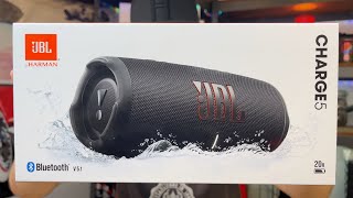 Es hat sich einiges verändert  JBL Charge 5 Unboxing und Sound Check [upl. by Rosalinda]