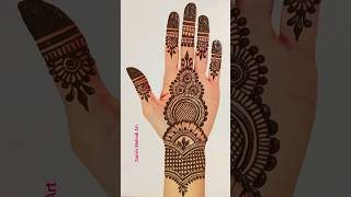 Diwali Special Easy Stylish Mehndi Design mehndi mehandidesign youtubeshorts trending shorts [upl. by Aieken]