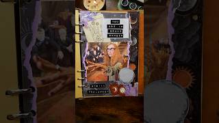 TRELAWNEY🔮 shorts journaling junkjournal scrapbooking harrypotter journal [upl. by Siegfried]