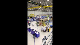 HondaJet Main Assembly Hangar [upl. by Lubeck]