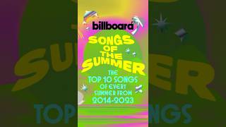 The Top 10 Songs Of Every Summer From 20142023  Billboard Shorts [upl. by Ahsekim]