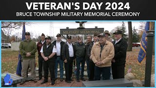 Veterans Day  2024 Ceremony [upl. by Attenyt]