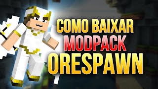 COMO BAIXAR MODPACK ORESPAWN PC  MÉTODO ATUALIZADO 2021 1710 PIRATAORIGINAL [upl. by Anitsirhk]