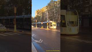 Strassenbahn in Paris Frankreich 2024 [upl. by Lerrehs]