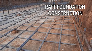 RAFT FOUNDATION CONSTRUCTION DETAILS [upl. by Adriell693]