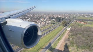 American Airlines Boeing 777200ER Landing at Buenos Aires Ezeiza International Airport [upl. by Beacham]