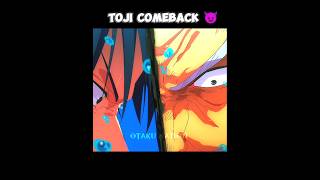 TOJI COMEBACK 😈 gojo anime shorts jujutsukaisan toji trending shortsfeed [upl. by Novhaj344]