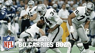 Bo Jackson Carries the Boz into the End Zone  NFL [upl. by Fabi]