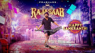 The Rajasaab  Title Announcement Video  Prabhas  Maruthi  Thaman S  People Media Factory [upl. by Ieppet]