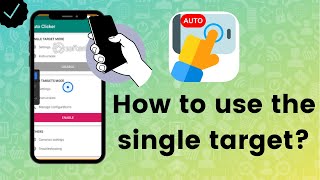 How to use the single target mode in Auto Clicker [upl. by Conte]